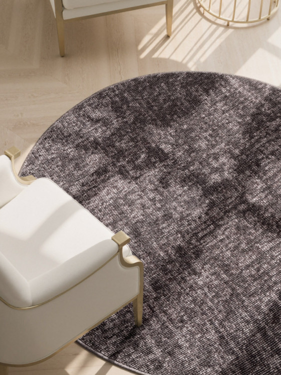 Kusový koberec Brilliance Prisma 106311 Brown z kolekce Elle kruh č.4