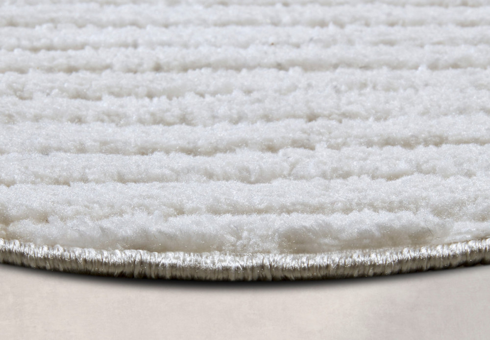 Kusový koberec New York 106203 White kruh č.2