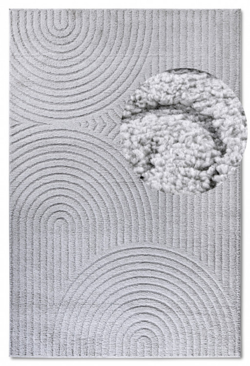 Kusový koberec New York 106205 Light Grey č.6