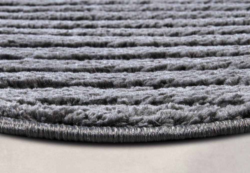 Kusový koberec New York 106206 Antracite kruh č.5