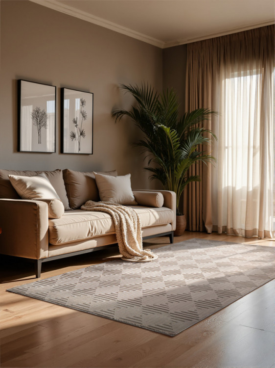 Kusový koberec Perles 106183 Cream Beige z kolekce Elle č.5