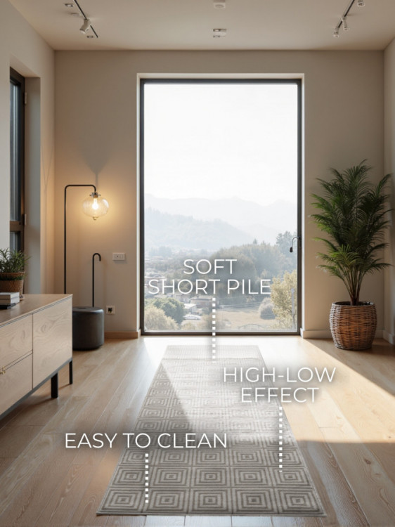 Běhoun Perles 106184 White Cream z kolekce Elle č.11