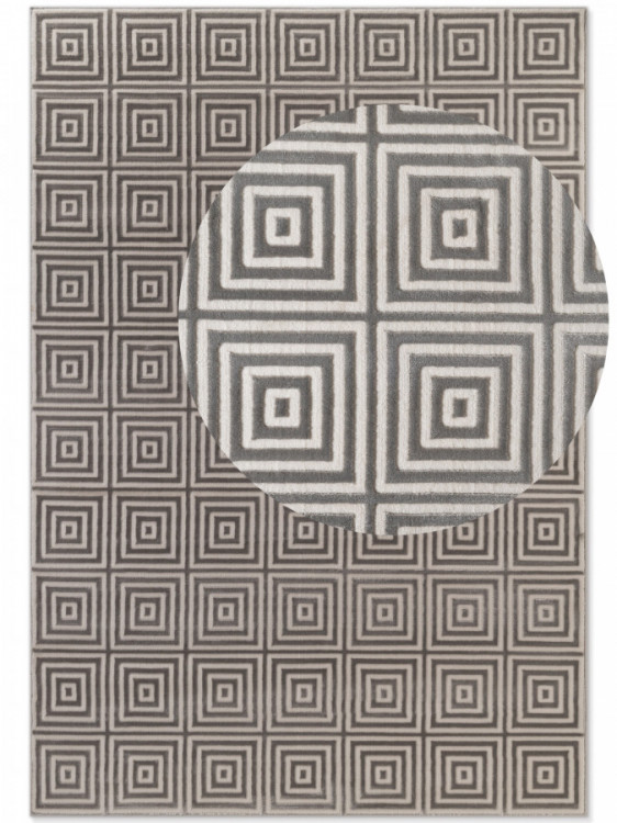Kusový koberec Perles 106185 White Grey z kolekce Elle č.2