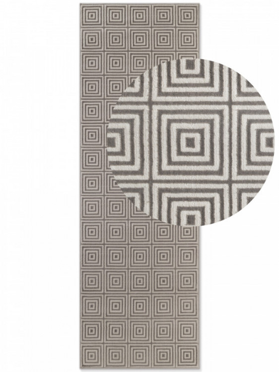 Běhoun Perles 106185 White Grey z kolekce Elle č.7