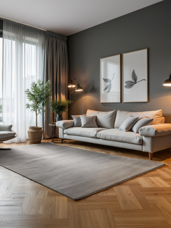 Kusový koberec Perles 106186 Cream Grey z kolekce Elle č.7