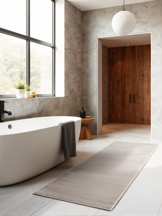 Běhoun Perles 106186 Cream Grey z kolekce Elle č.8