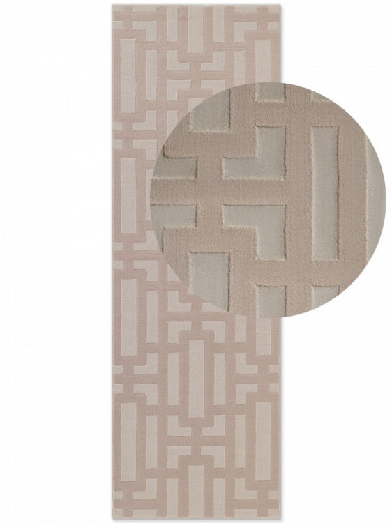 Běhoun Perles 106189 Beige Cream z kolekce Elle č.9