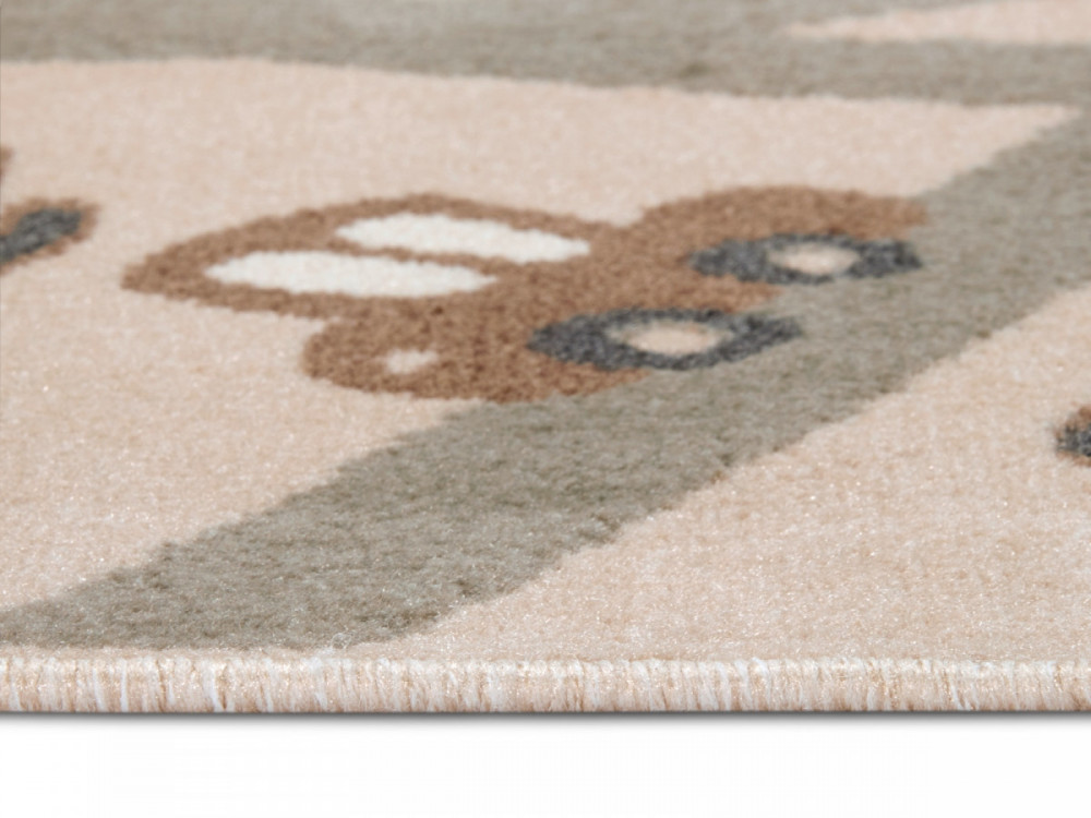 Dětský koberec Adventures 105972 Cream Brown Grey č.2
