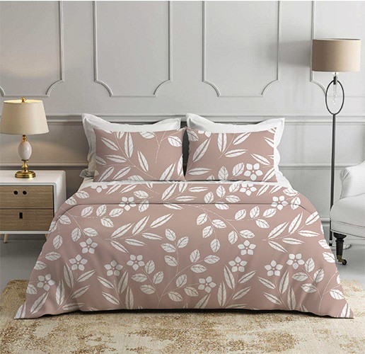 Povlečení flanel Podzimní květy 70x90 a 140x200 cm č.1