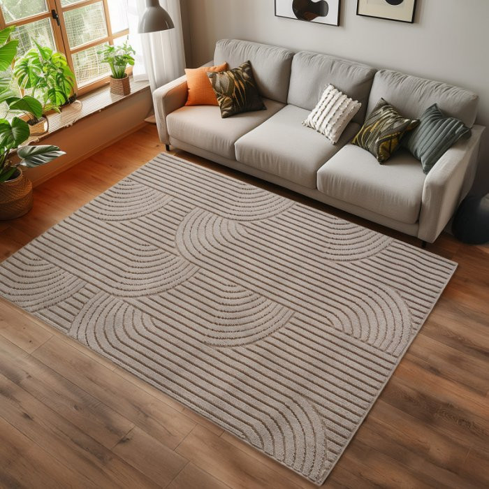 Kusový koberec Helix 2201 beige - 280 x 370 cm č.2