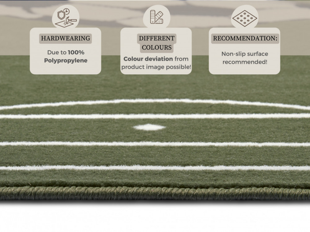 Dětský koberec Adventures 105526 Green č.8