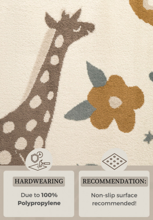 Dětský koberec Adventures 106213 Cream Multicolor č.7