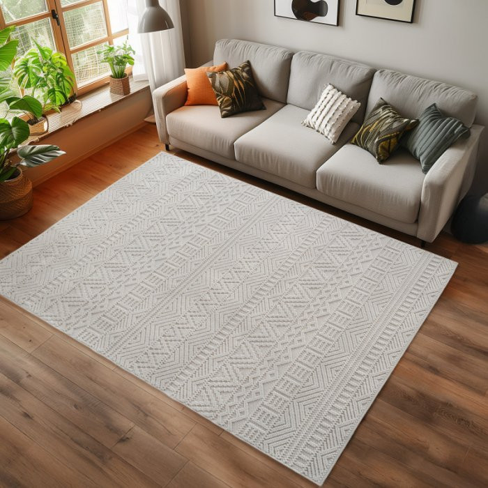 Kusový koberec Helix 2202 cream - 60 x 110 cm č.2