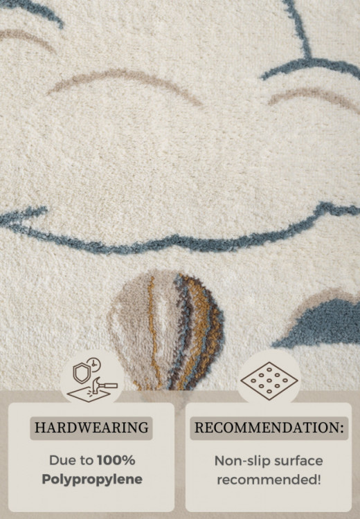 Dětský koberec Adventures 106209 Cream Multicolor č.9