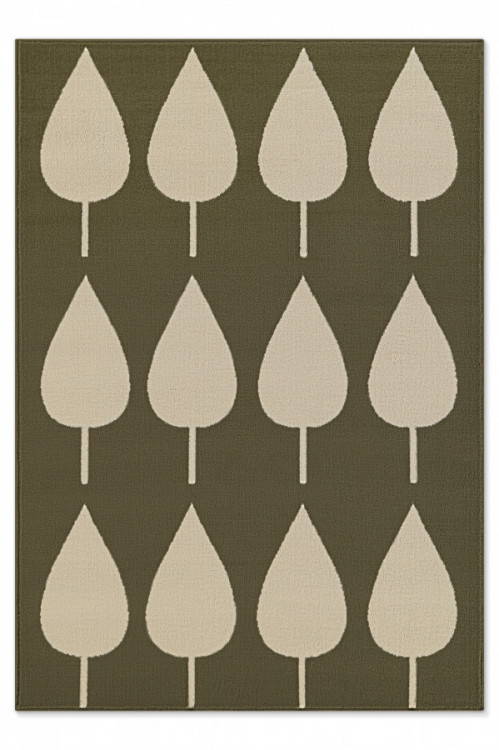 Dětský koberec Adventures 106215 Green Cream č.1