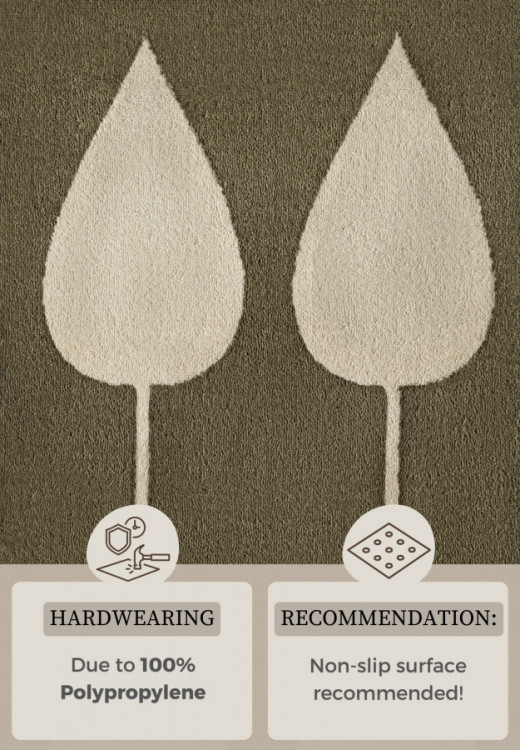 Dětský koberec Adventures 106215 Green Cream č.9