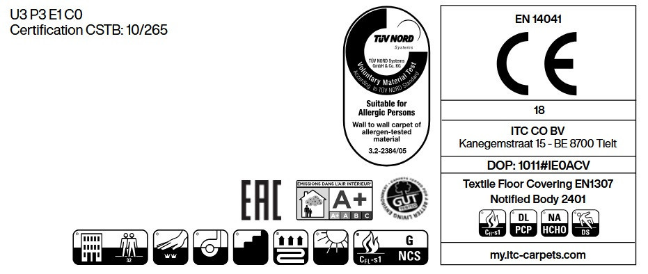 Koberec zátěžový Chambord 34 béžový, šíře 400 cm č.2