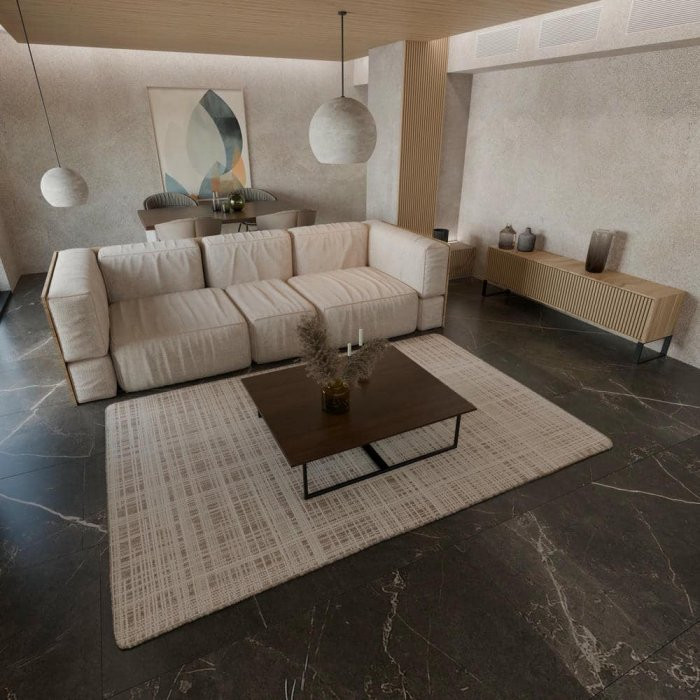 Kusový koberec Leona 19171-111 béžová č.2