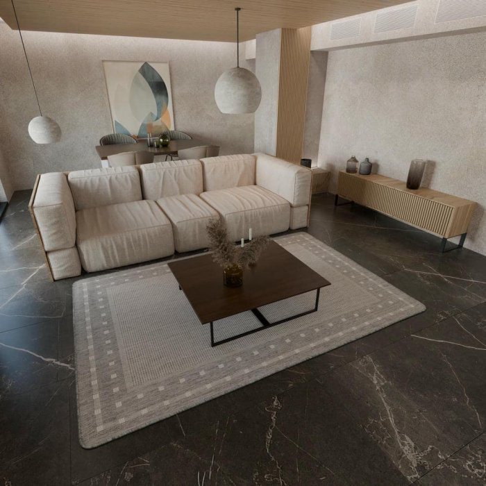 Kusový koberec Leona 1963-811 šedý č.4