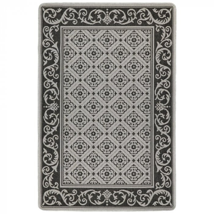 Kusový koberec Leona 19635-08 šedá č.1