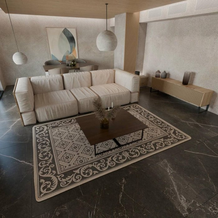 Kusový koberec Leona 19635-19 béžová č.4