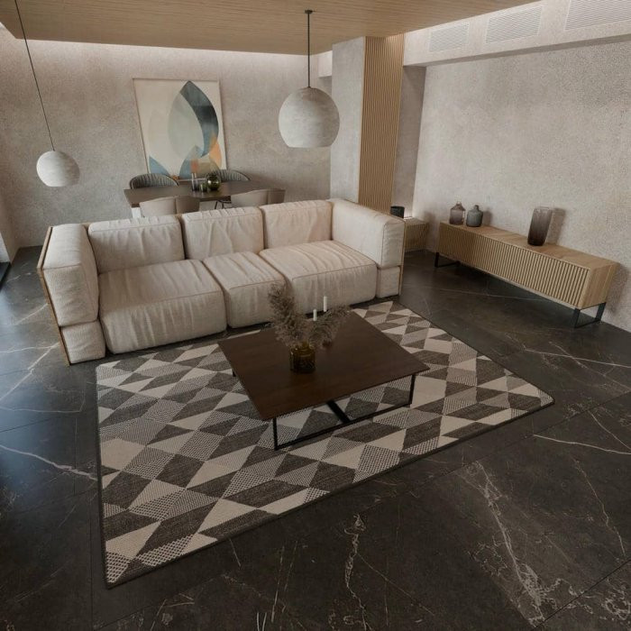 Kusový koberec Leona 19646-91 hnědá č.4