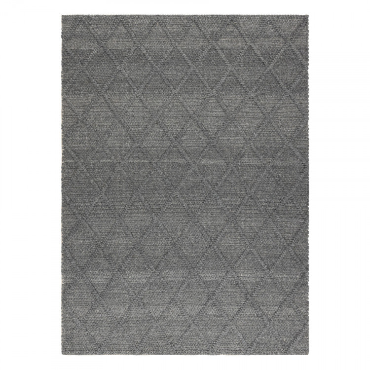 Kusový koberec Tahar 99001K antra č.1