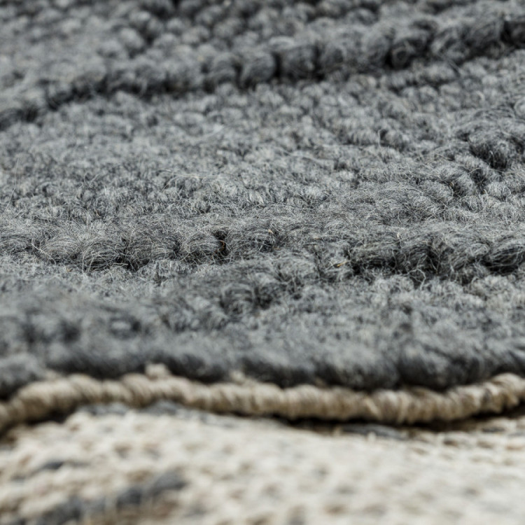 Kusový koberec Tahar 99001K antra č.2