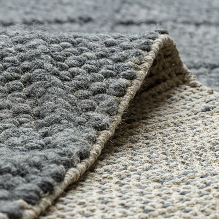 Kusový koberec Tahar 99001K antra č.3