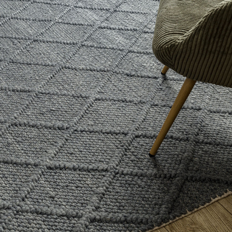 Kusový koberec Tahar 99001K antra č.6