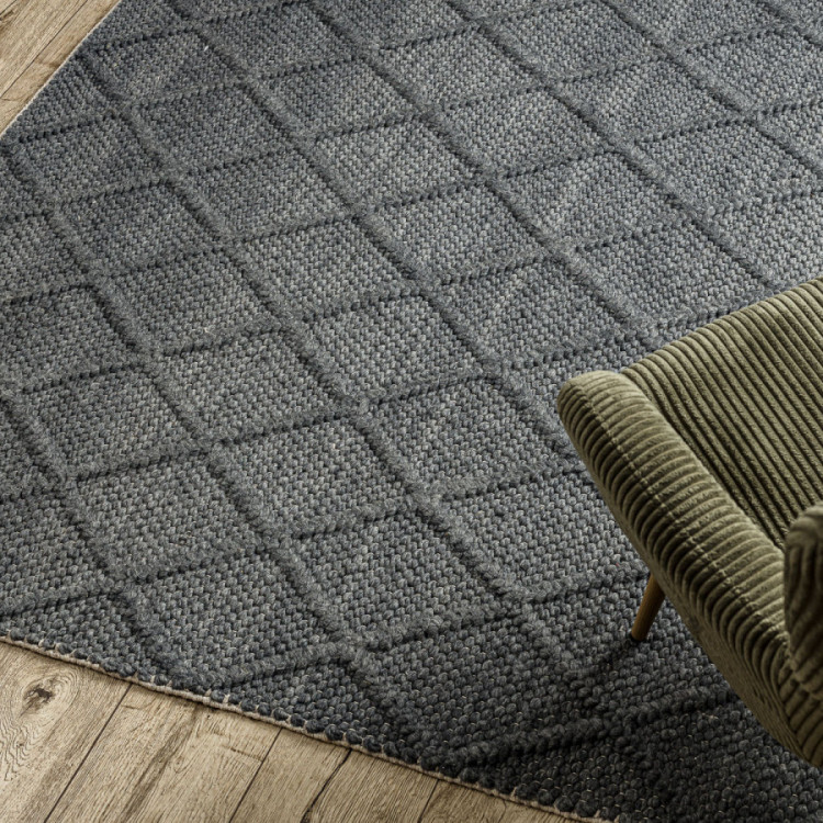 Kusový koberec Tahar 99001K antra č.7