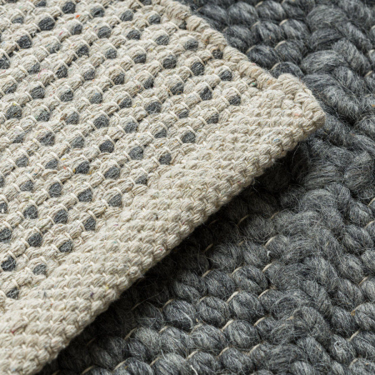 Kusový koberec Tahar 99001K antra č.8