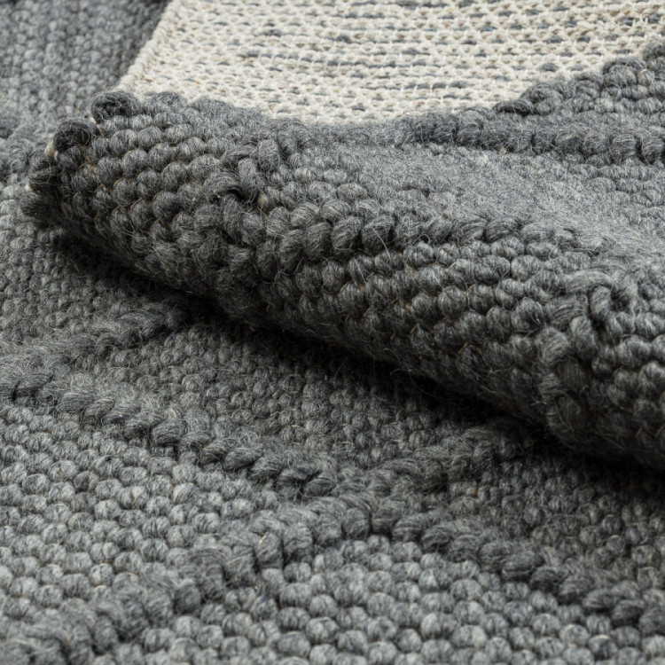 Kusový koberec Tahar 99001K antra č.11