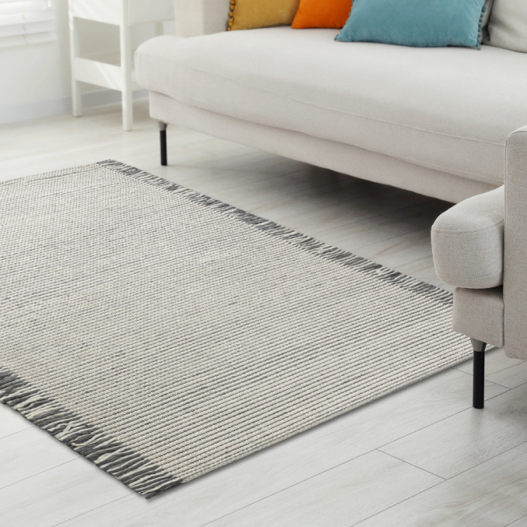 Kusový koberec Tahar 99003F cream/grey č.7