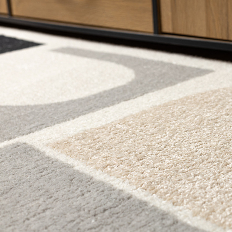 Kusový koberec Fusion 0213 white/dark pink č.3