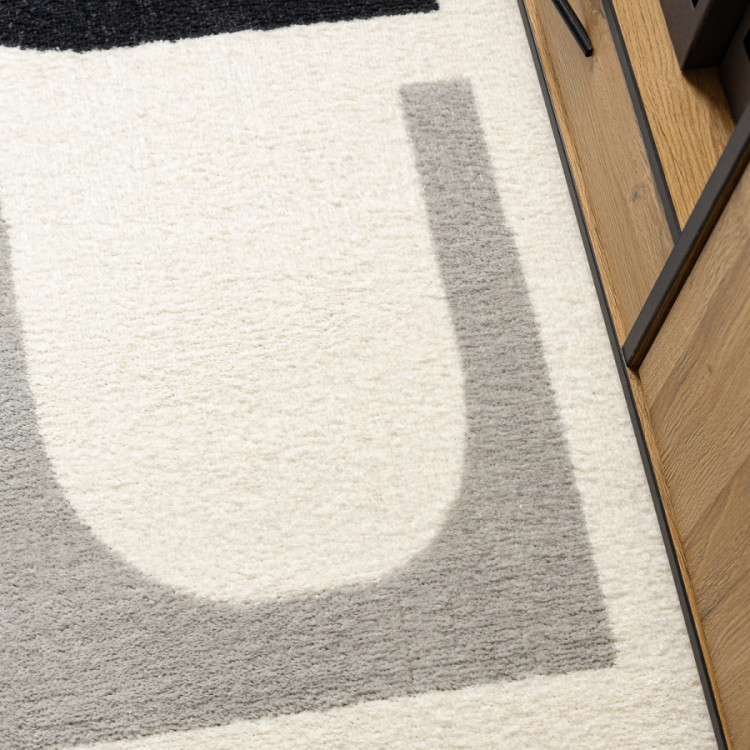 Kusový koberec Fusion 0213 white/dark pink č.5