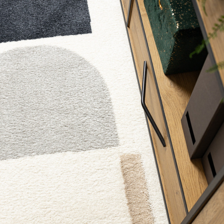 Kusový koberec Fusion 0213 white/yellow č.8