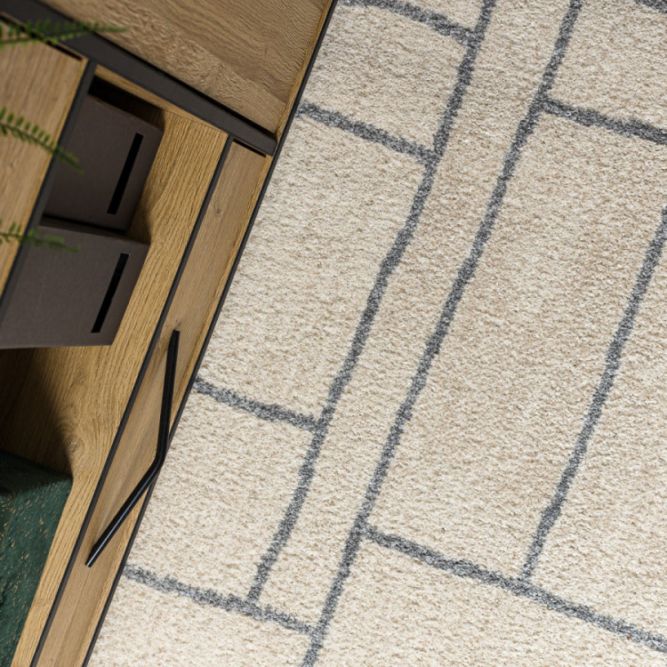 Kusový koberec Fusion 0806 cream/l. grey č.8