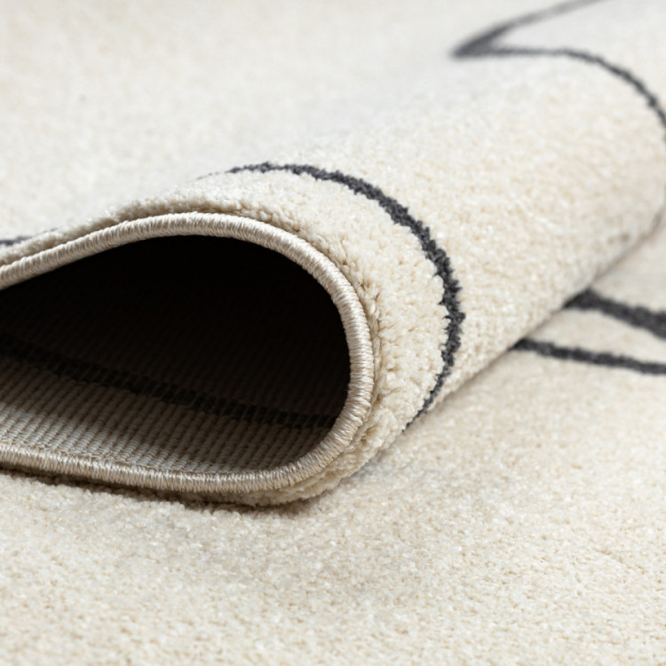 Kusový koberec Fusion 8297 cream/dark grey č.8