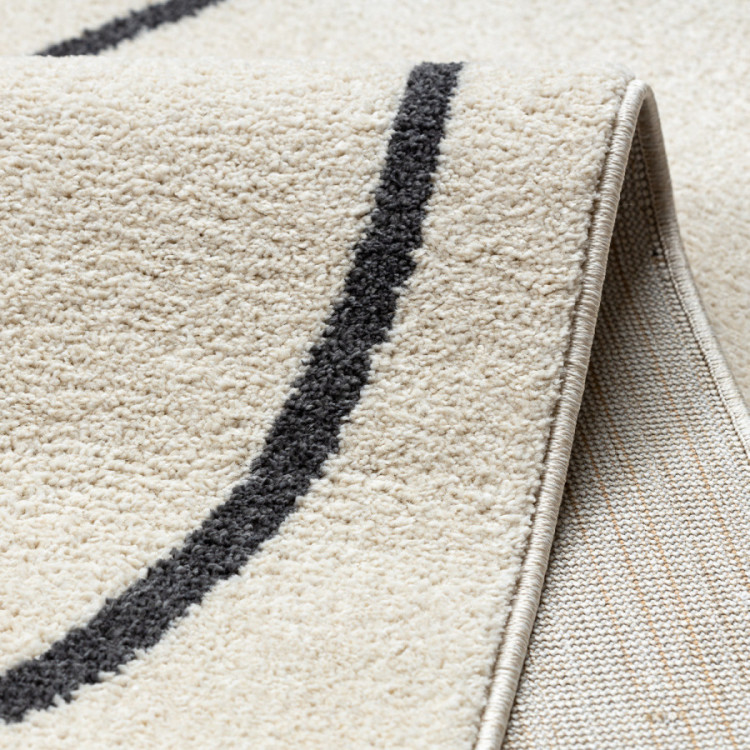 Kusový koberec Fusion 8297 cream/dark grey č.9