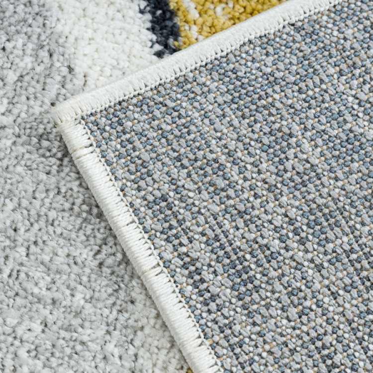 Kusový koberec Fusion 5868 white/yellow č.7