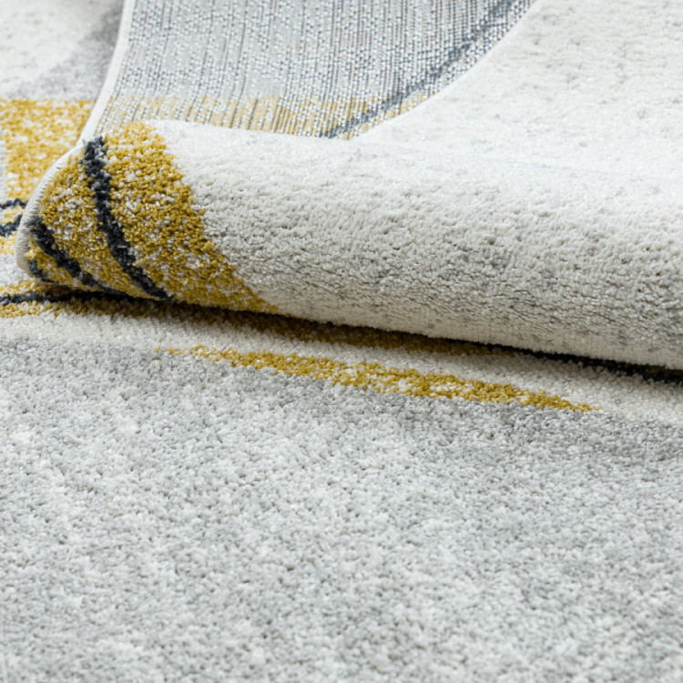 Kusový koberec Fusion 5868 white/yellow č.10