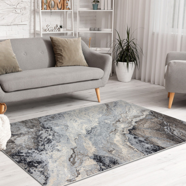 Kusový koberec Fusion 9613 l. grey/dark grey č.6