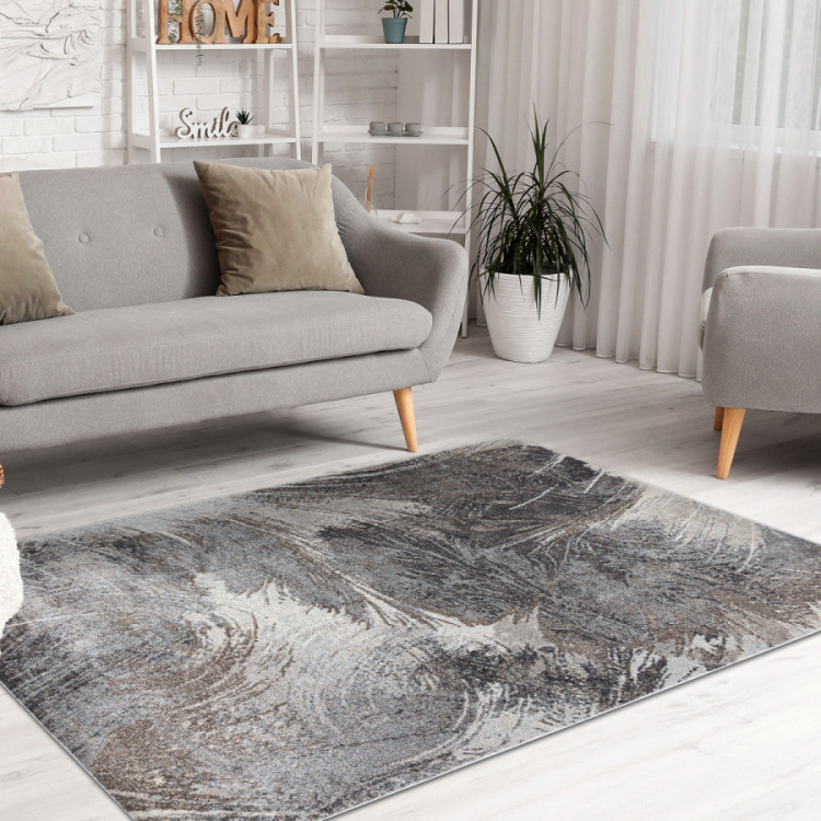 Kusový koberec Fusion 9617 dark grey/brown č.7