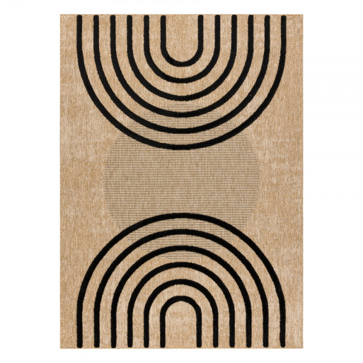 Kusový koberec Spark 0688 beige/black č.1