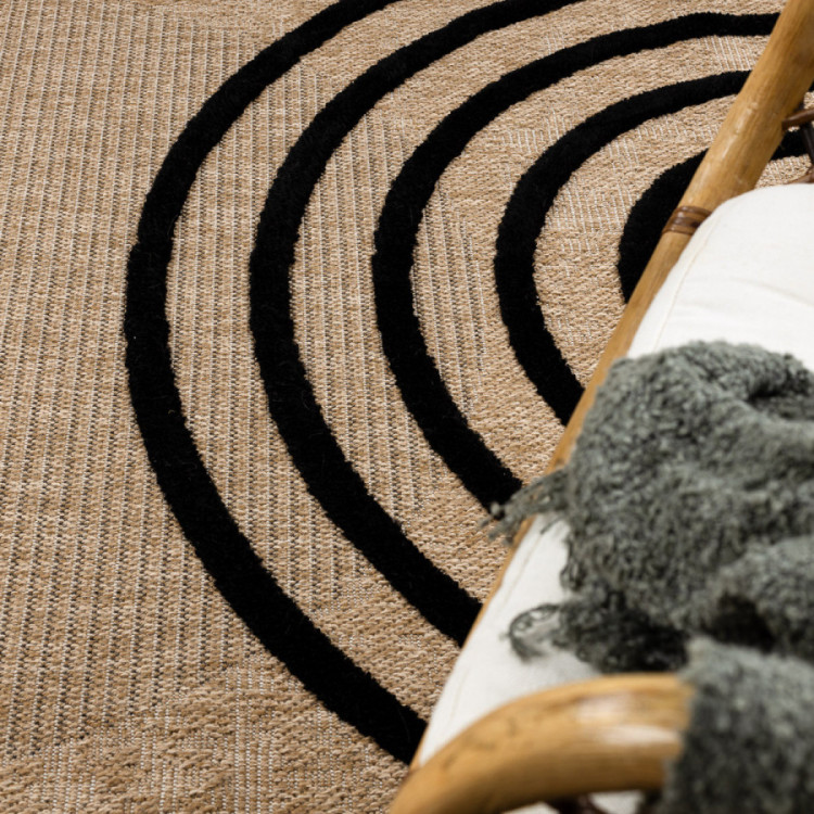 Kusový koberec Spark 0688 beige/black č.3