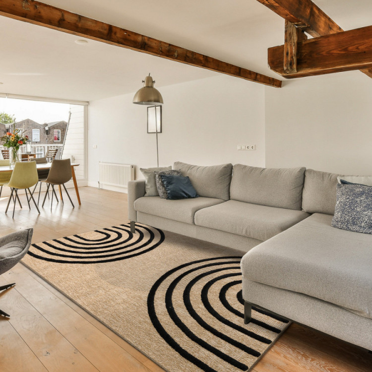 Kusový koberec Spark 0688 beige/black č.6