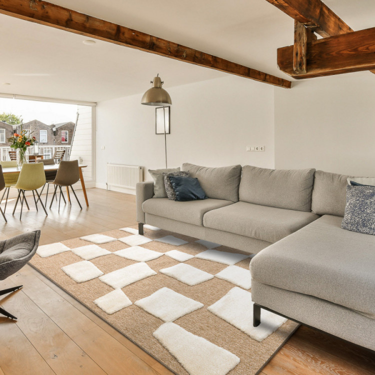 Kusový koberec Spark 0710A beige/cream č.7