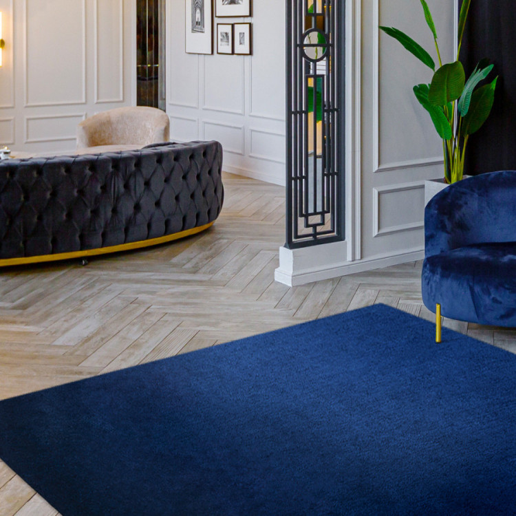 Kusový koberec Visco Rabbit Dark blue 10 č.9