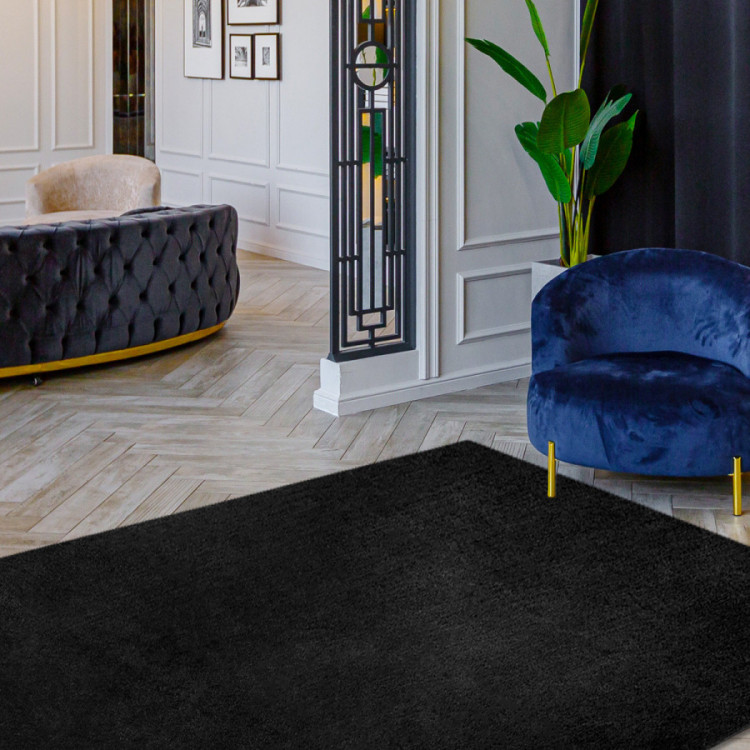 Kusový koberec Visco Rabbit Black 5 č.4